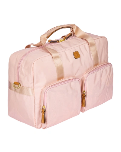 Shop Bric's X-travel Nylon Boarding Duffel Bag, 18"w In Pink
