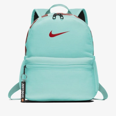 Shop Nike Brasilia Jdi Kids' Backpack In Tropical Twist,tropical Twist,university Red