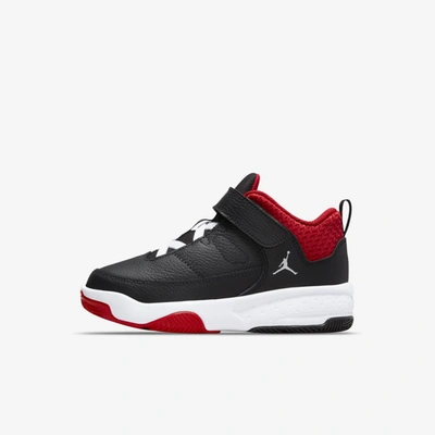 Jordan Max Aura 3 Little Kids' Shoes In Black/white/univ Red | ModeSens