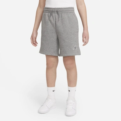 Shop Jordan Big Kids' (boys') Shorts In Grey