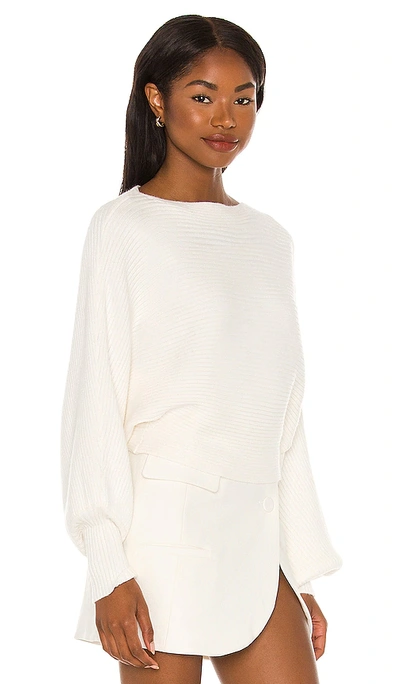 Shop Lovers & Friends Olivia Off Shoulder Sweater In White