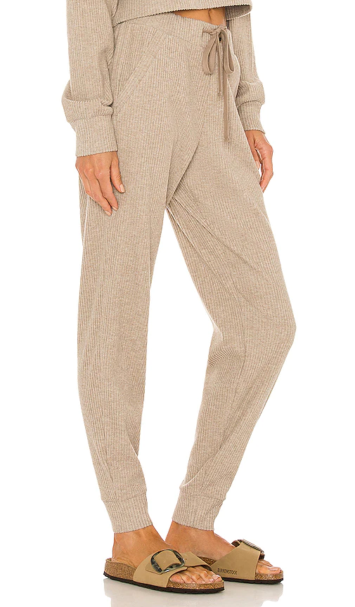 Alo Muse Ribbed High Waist Sweatpants
