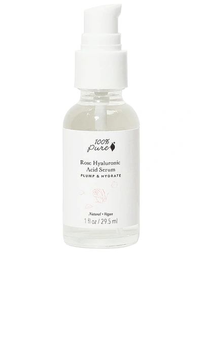 Shop 100% Pure Rose Hyaluronic Acid Serum In Beauty: Na