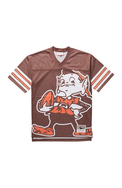 CLEVELAND BROWNS throwback retro Mitchell & Ness Brownie Elf