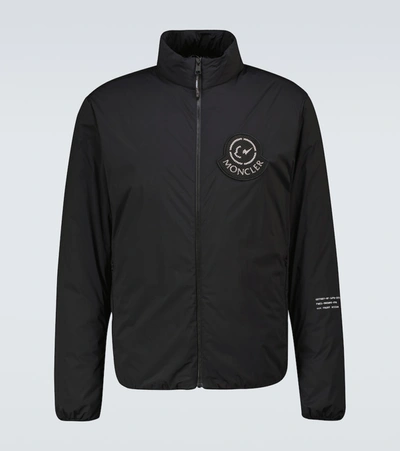 7 Moncler Frgmt Hiroshi Fujiwara Polis Down-filled Jacket In Black