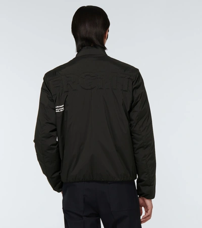 7 Moncler Frgmt Hiroshi Fujiwara Polis Down-filled Jacket In Black