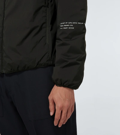 7 Moncler Frgmt Hiroshi Fujiwara Polis Down-filled Jacket In Black