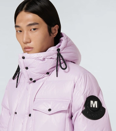 Shop Moncler Genius 7 Moncler Frgmt Hiroshi Fujiwara Anthemyx Down-filled Jacket In 紫色