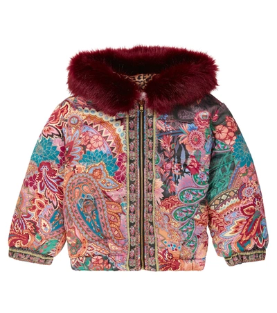 Shop Camilla Reversible Puffer Jacket In 彩色