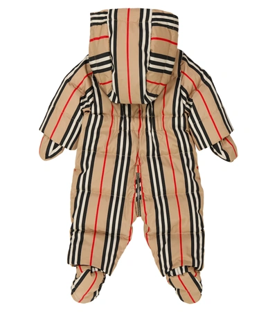 BURBERRY ARCHIVE CHECK DOWN ONESIE P00577512