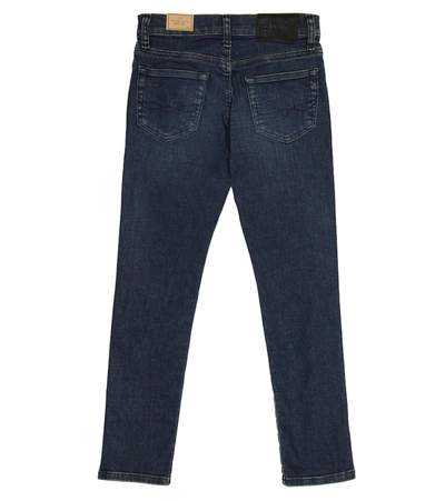 Shop Polo Ralph Lauren The Eldridge Skinny Jeans In 蓝色