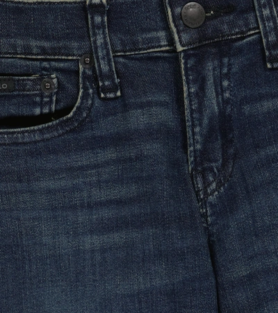 Shop Polo Ralph Lauren The Eldridge Skinny Jeans In 蓝色