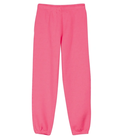 Polo Ralph Lauren Cotton Logo Sweatpants In 粉红色