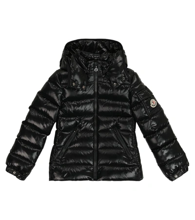 Shop Moncler Bady Hooded Down Jacket In 黑色