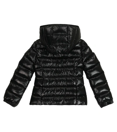 Shop Moncler Bady Hooded Down Jacket In 黑色