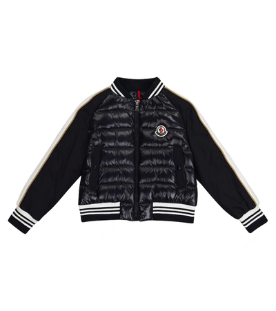 Shop Moncler Bilheran Bomber Jacket In 白色