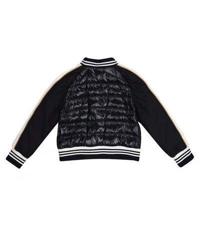 Shop Moncler Bilheran Bomber Jacket In 白色