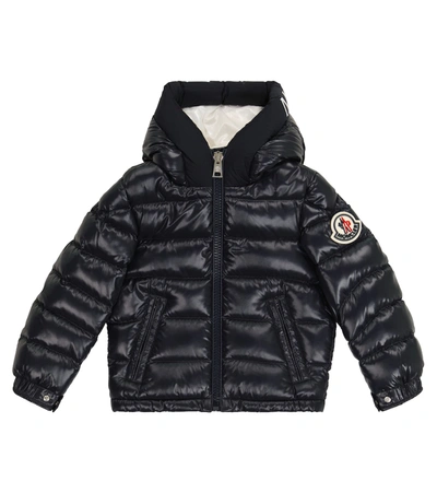 Shop Moncler Salzman Quilted Down Jacket In 蓝色