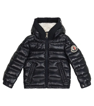 Shop Moncler Salzman Quilted Down Jacket In 蓝色