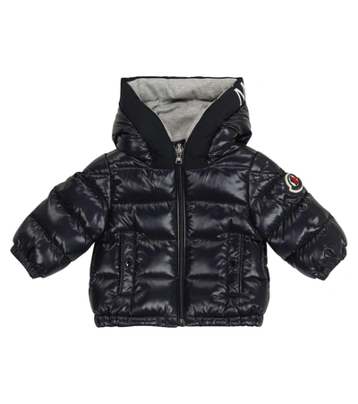 Moncler Baby Salzman Quilted Down Jacket In Navy | ModeSens