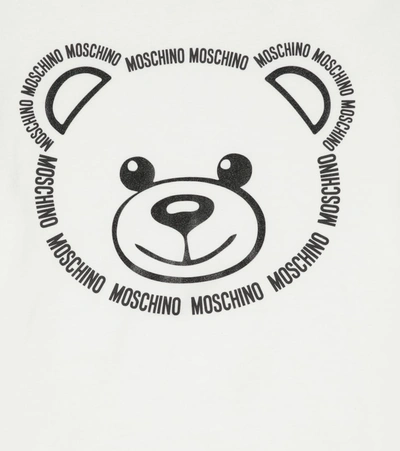 Shop Moschino Teddy-printed T-shirt In 白色