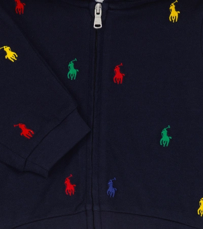 Shop Polo Ralph Lauren Cotton Sweatshirt And Pants In Blue
