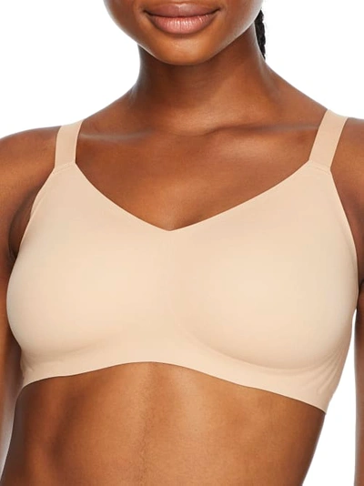 Shop Le Mystere Smooth Shape Wire-free Bra In Natural