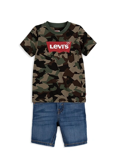 Levi's Kids' Little Boy's Camo Logo T-shirt | ModeSens