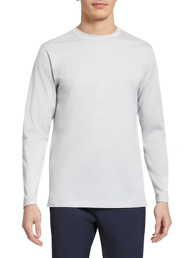 Shop Theory Roy Long Sleeve T-shirt In Seamoss