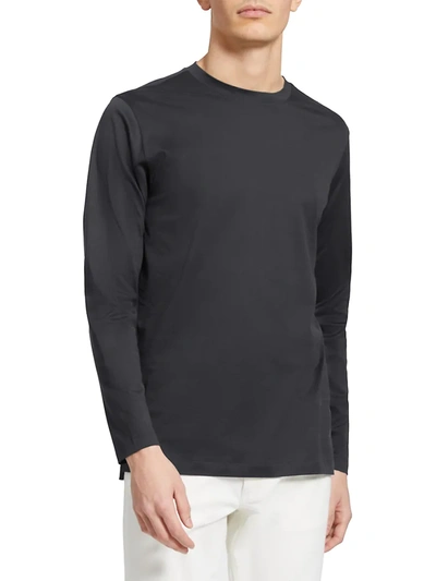 Shop Theory Roy Long Sleeve T-shirt In High Rise