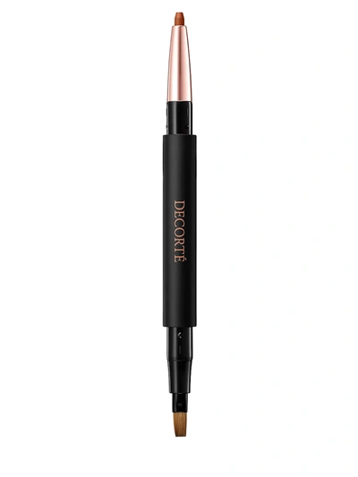 Shop Decorté Women's Lip Liner Refillable Lip Pen In Brown