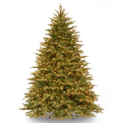 National Tree Company 6.5' Feel Real Nordic Spruce Hinged Tree With 750 Clear Lights In Green