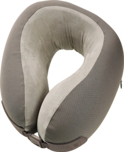 Go Travel American Dreamer Memory Travel Pillow In Dk Grey