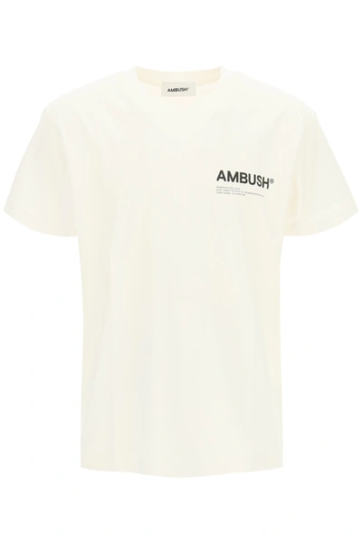 Shop Ambush T-shirt Workshop In White