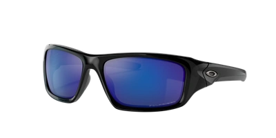 Shop Oakley Man Sunglasses Oo9236 Valve® In Deep Blue Iridium Polarized
