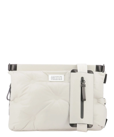 Shop Maison Margiela "glam Slam" Crossbody Bag In White