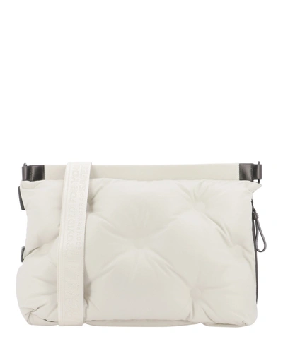 Shop Maison Margiela "glam Slam" Crossbody Bag In White