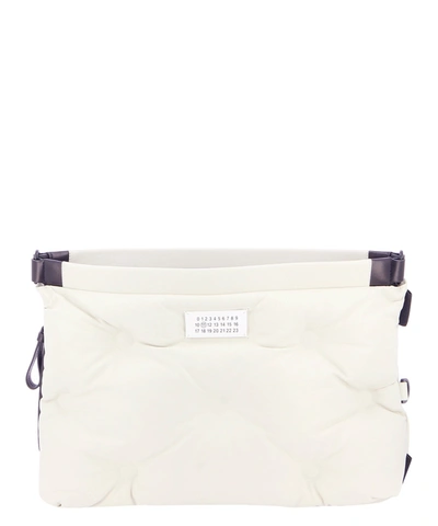 Shop Maison Margiela "glam Slam" Crossbody Bag In White