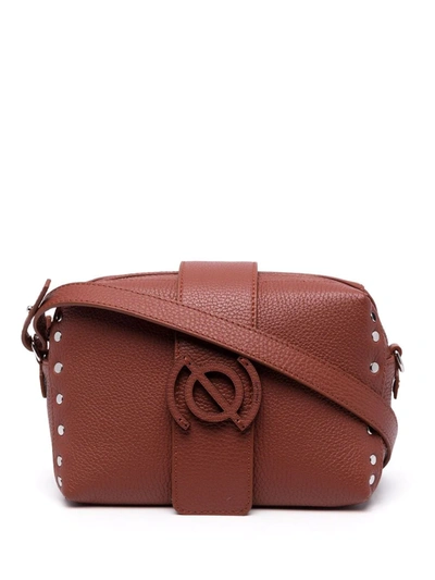 Shop Zanellato Zoe Leather Camera Bag In 褐色