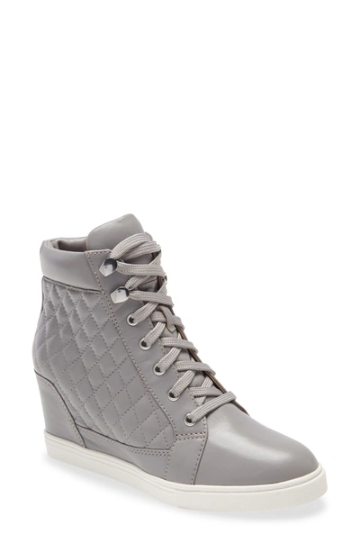 Shop Linea Paolo Linea Paola Fiji Wedge Sneaker In Rock