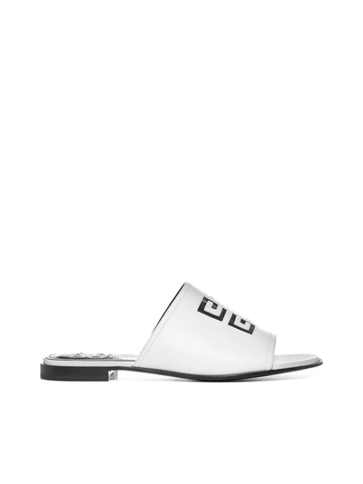Shop Givenchy Sandals In White