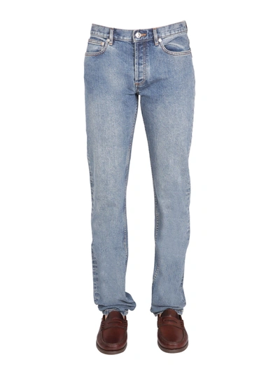 Shop Apc Petit New Standard Jeans In Denim