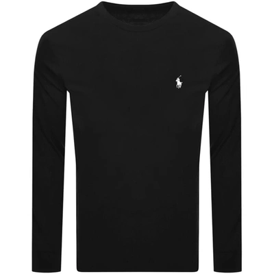 Shop Ralph Lauren Long Sleeved T Shirt Black