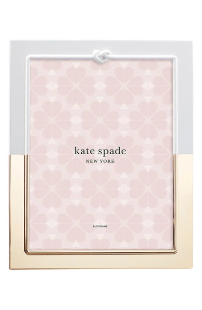 Shop Kate Spade With Love Picture Frame In Gold Plated