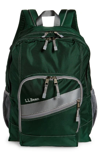 Shop L.l.bean Kids' Deluxe Iv Backpack In Camp Green
