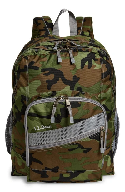 L.L.Bean Deluxe Camo Backpack