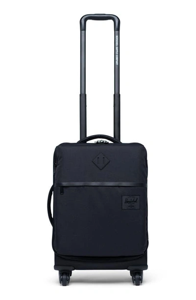 Shop Herschel Supply Co Highland 22-inch Wheeled Carry-on In Black