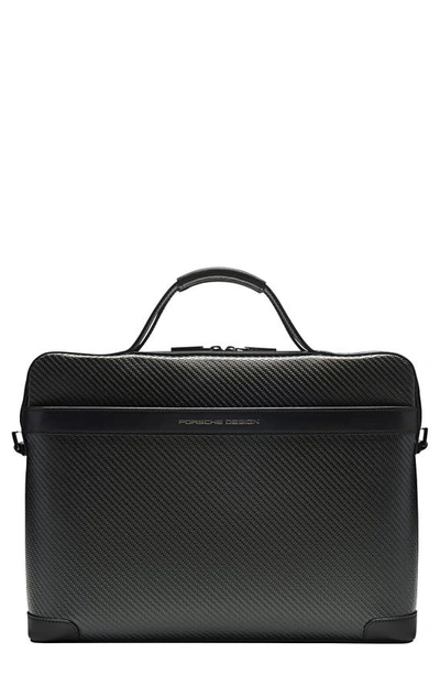 Shop Porsche Design Carbon Briefcase In Black