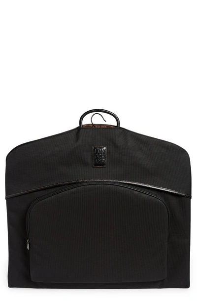 Shop Longchamp Boxford Garmet Bag In Black