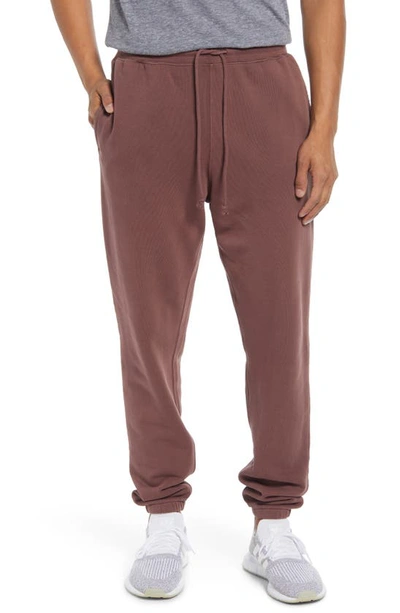 Shop Madewell Terry Sweatpants In Burnt Soil